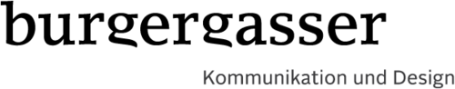 BurgerGasser GmbH, Kommunikation und Design